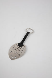 Openwork key ring - Black intense