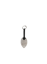 Openwork key ring - Black intense