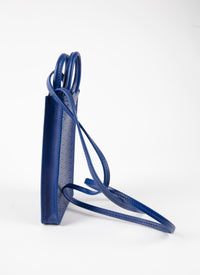 Étui à téléphone Garance en cuir - Ultra Bleu
