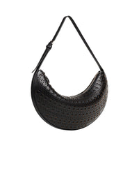 Half moon bag - Black intense