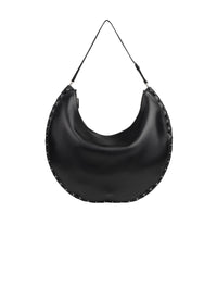 Half moon large bag - Black intense