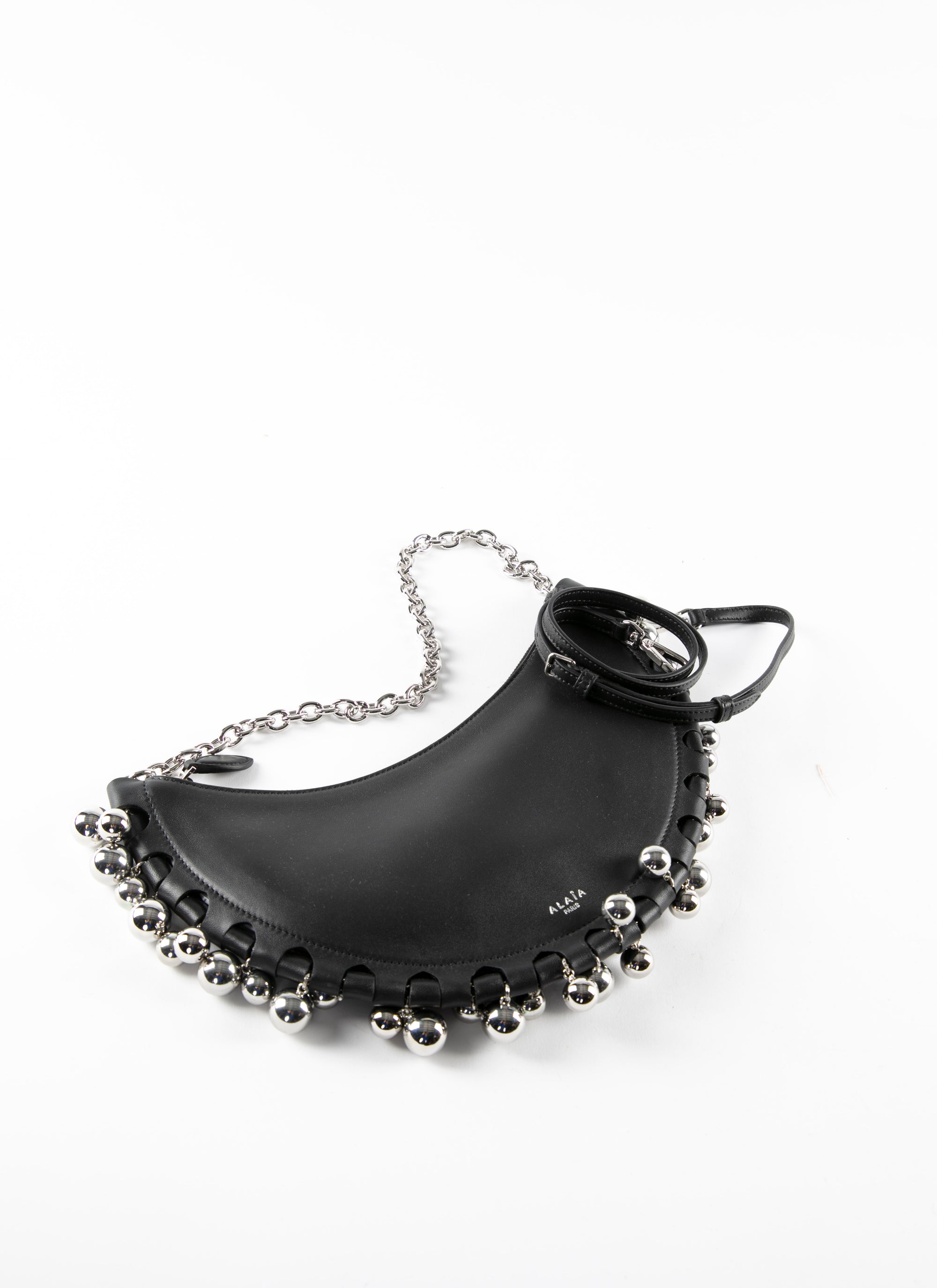 Sac Half moon chain - Noir