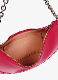 Half moon bag - Raspberry