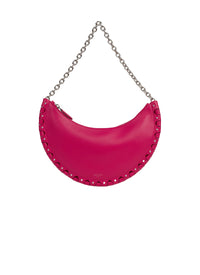 Half moon bag - Raspberry