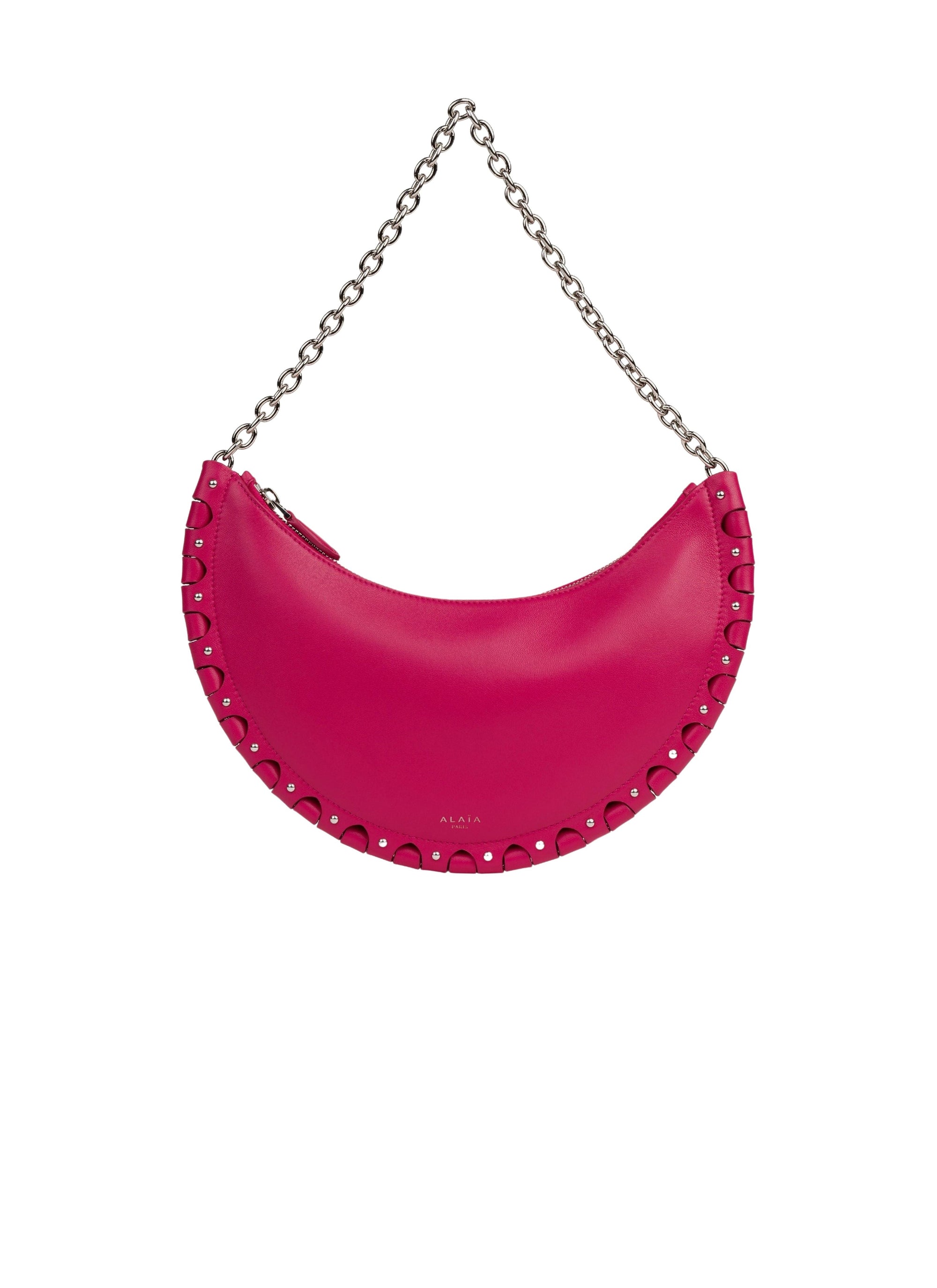 Half moon bag - Raspberry
