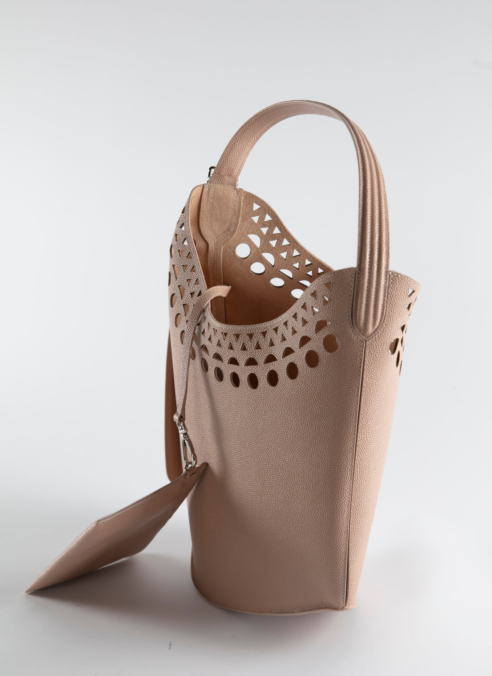Sac Gail medium en cuir - Sable