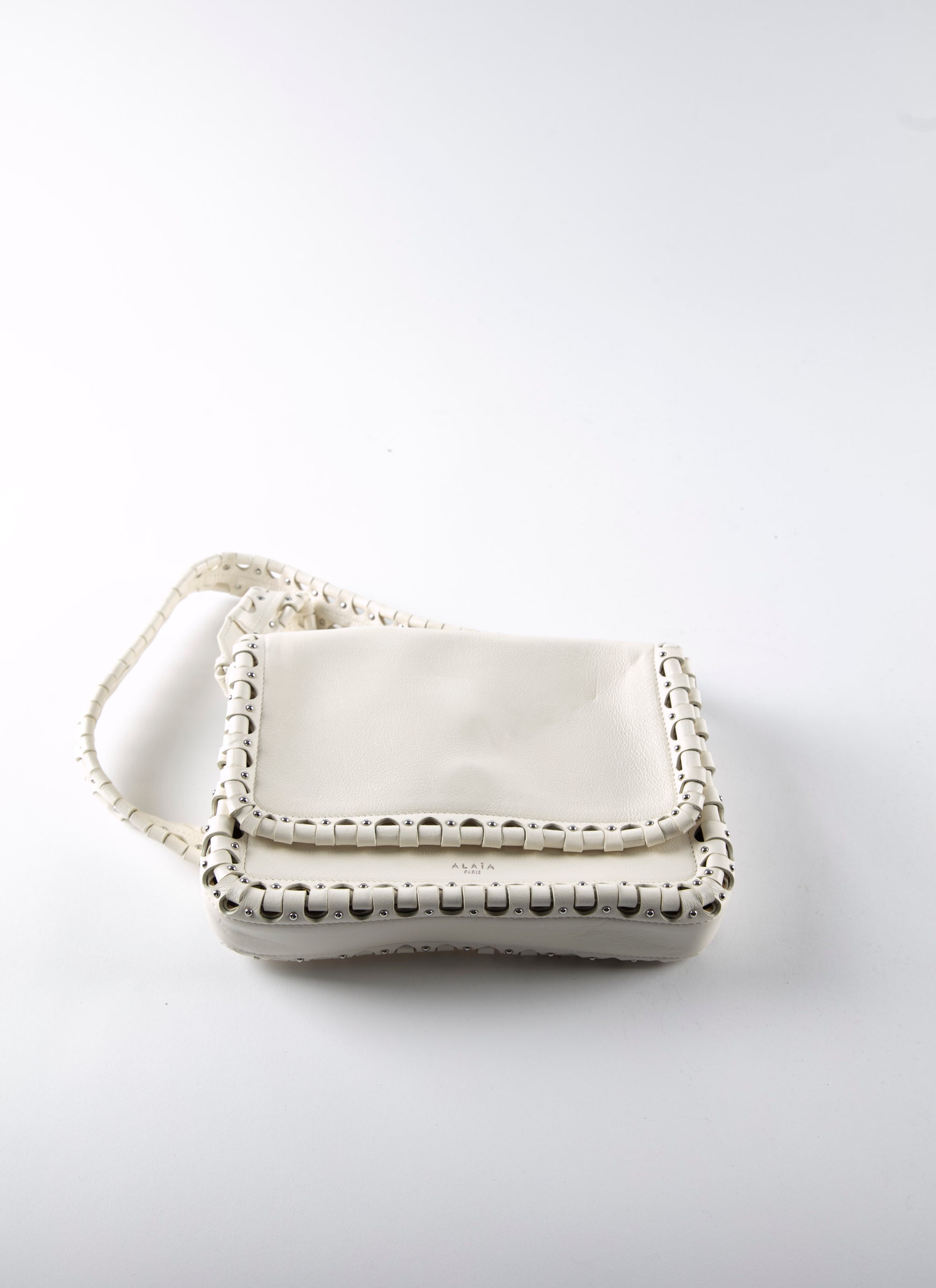 Flap bag hinge - Optic White