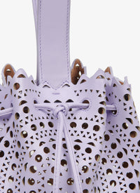 Sac porté en main Rose Marie en cuir - Parme Clair
