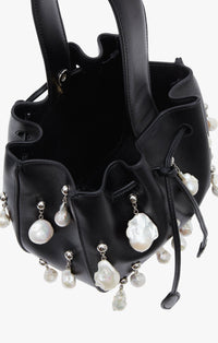 Sac Rose Marie en cuir - Noir