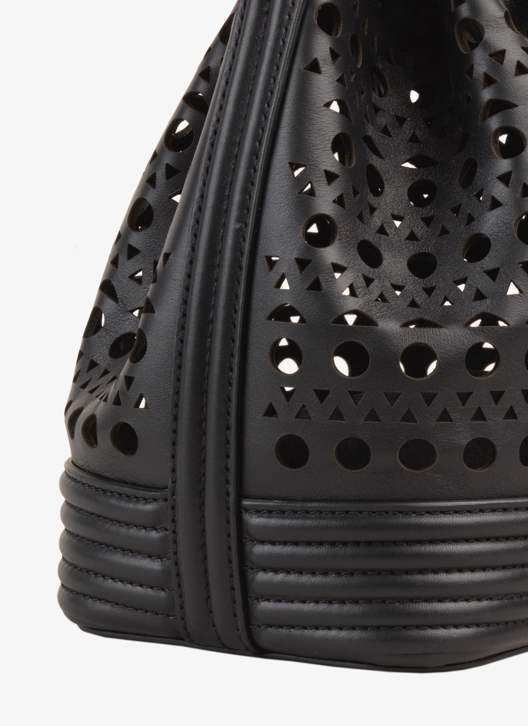 Le Sceau bag in smooth leather - Black