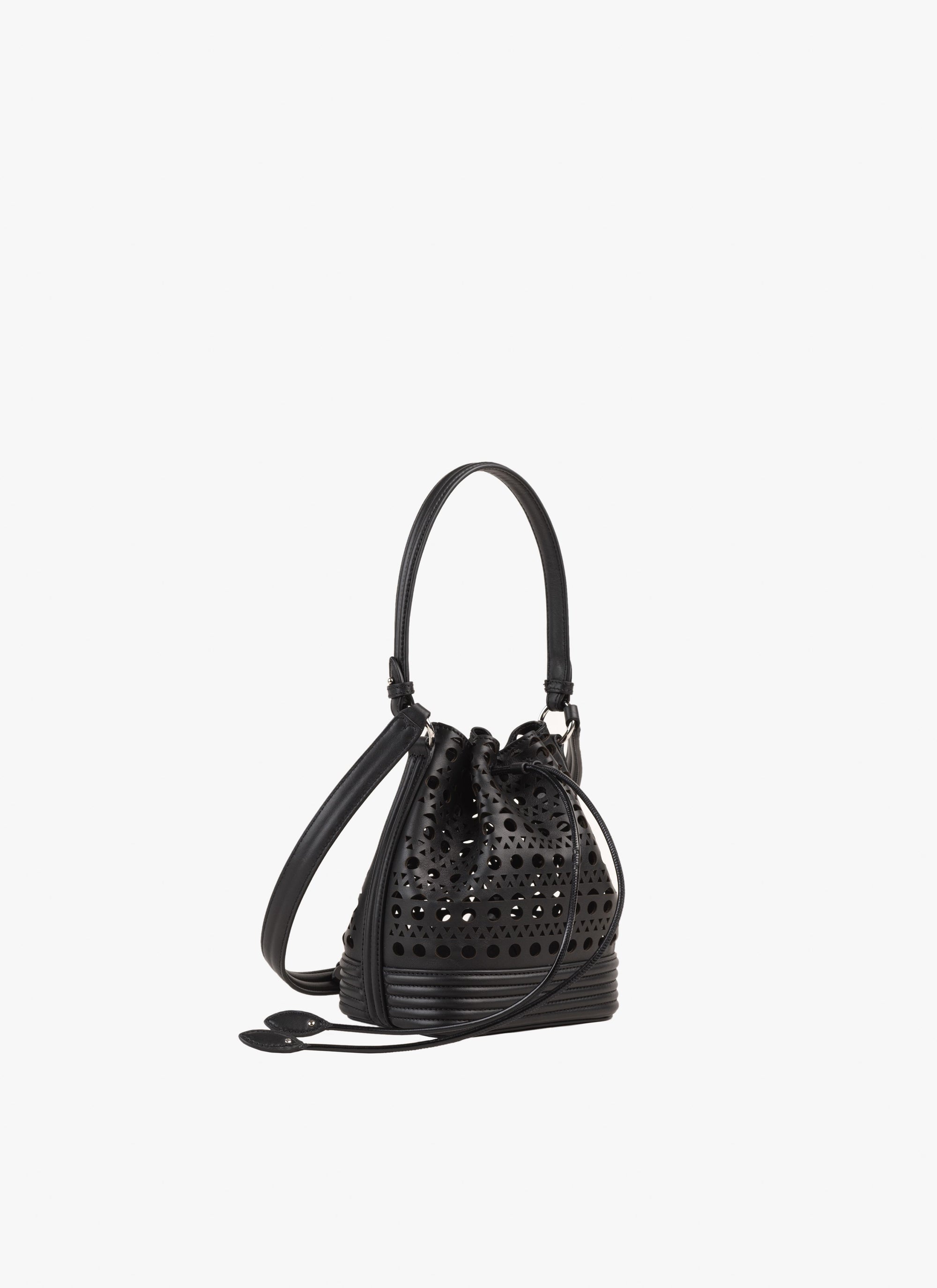 Le Sceau bag in smooth leather - Black