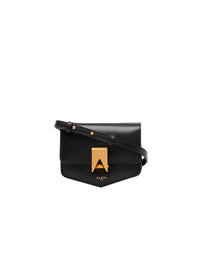 Mini sac Le Papa en cuir - Noir