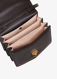 Sac Le Papa en cuir - Brun foncé