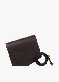 Sac Le Papa en cuir - Brun foncé