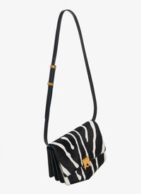 Sac Le Papa en cuir - Blanc & Noir