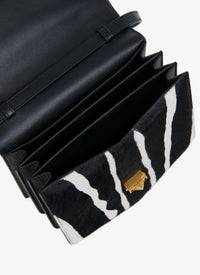 Sac Le Papa en cuir - Blanc & Noir