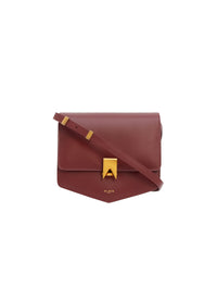 Sac Le Papa en cuir - Rouge Grenat