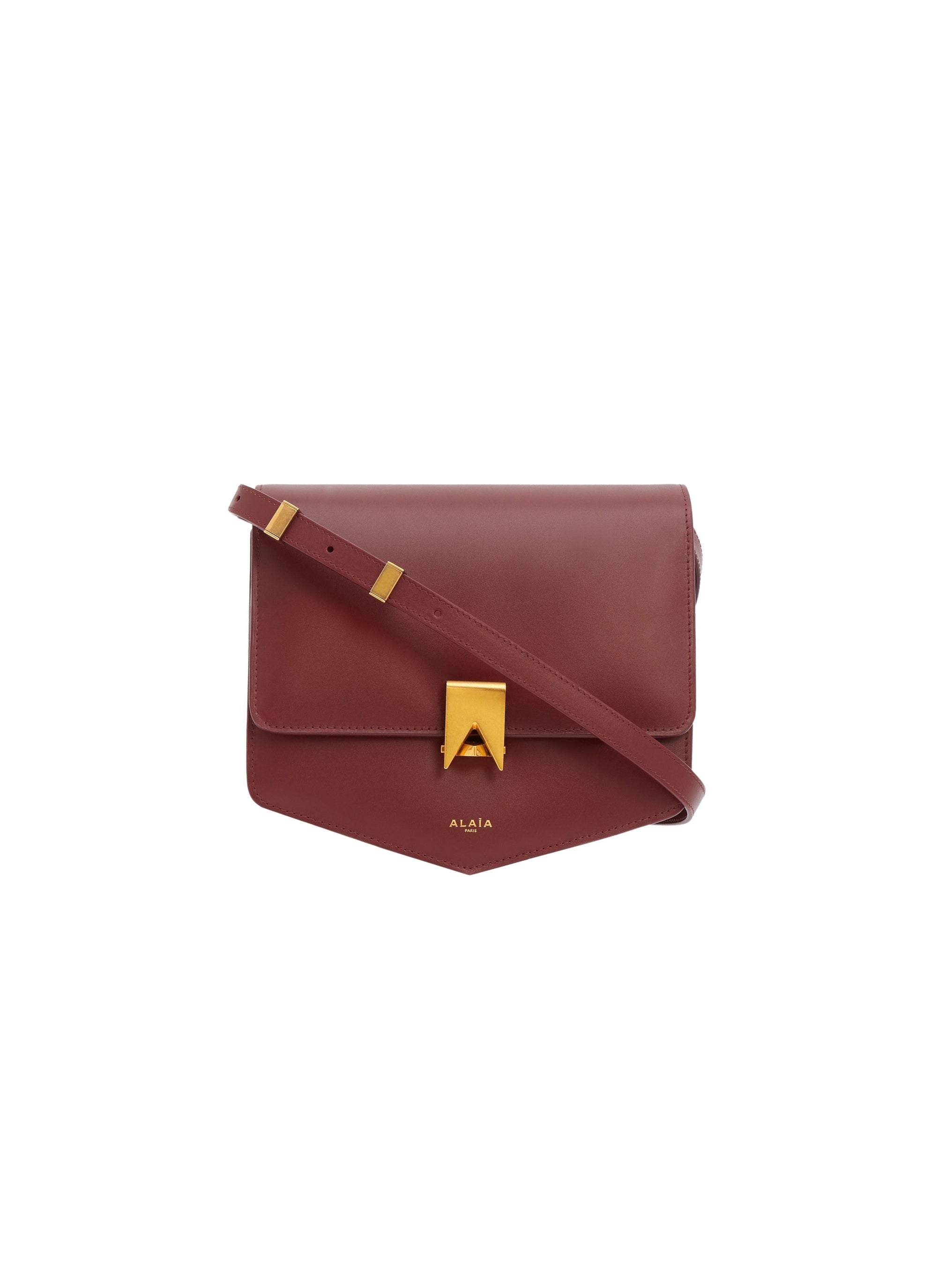 Sac Le Papa en cuir - Rouge Grenat