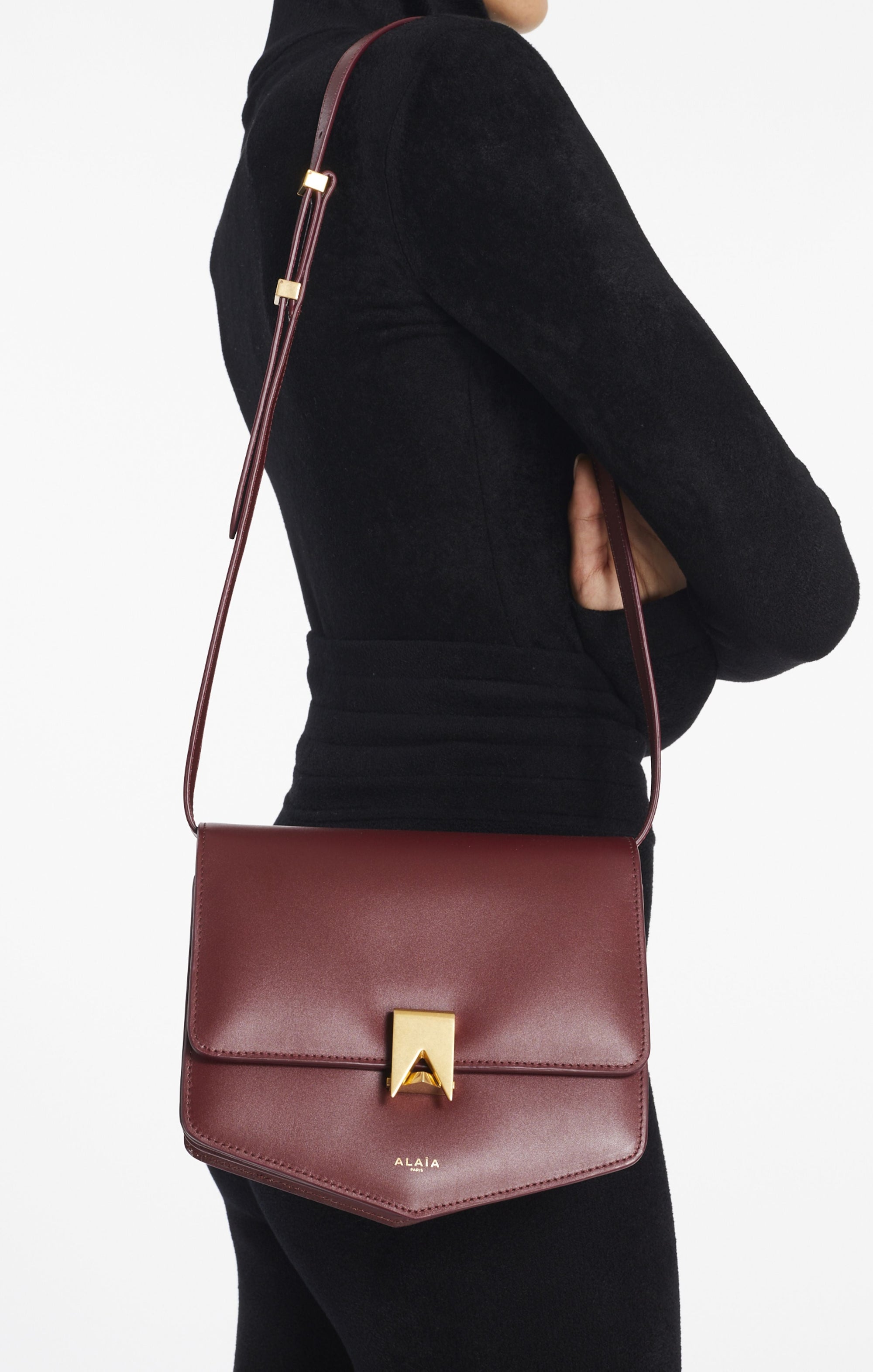 Sac Le Papa en cuir - Gris Vert