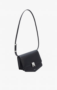 Sac Le Papa en cuir - Noir & Argent