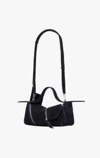 Sac Le Zip en cuir grainé - Noir