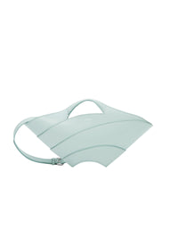 Khaima bag in smooth shiny leather - Pastel Mint