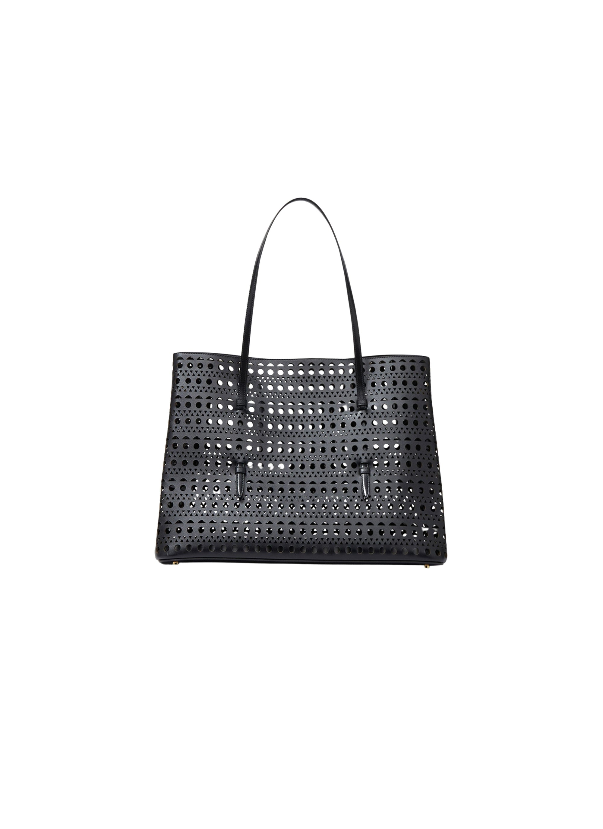Sac Mina 50 en cuir - Noir