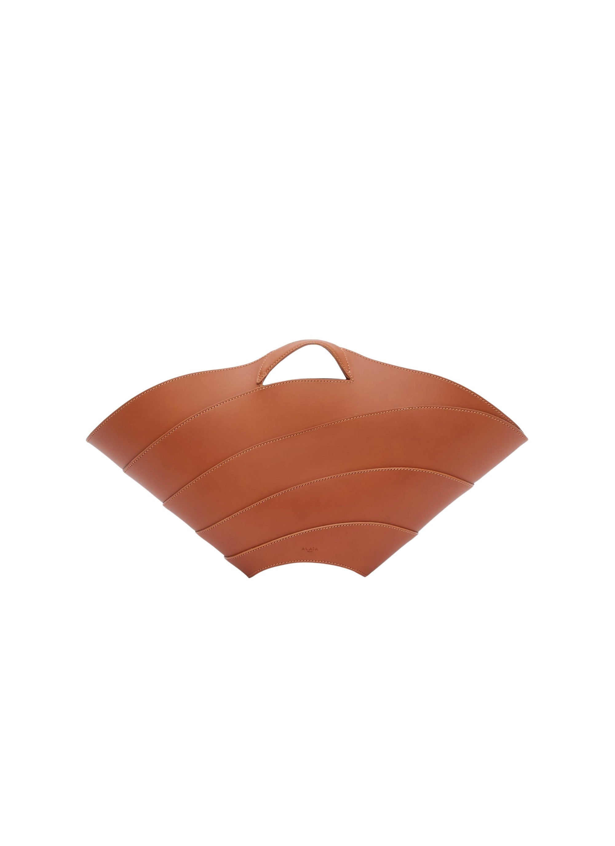 Sac Khaima en cuir - Cognac