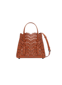 Sac Mina 20 en cuir - Cognac