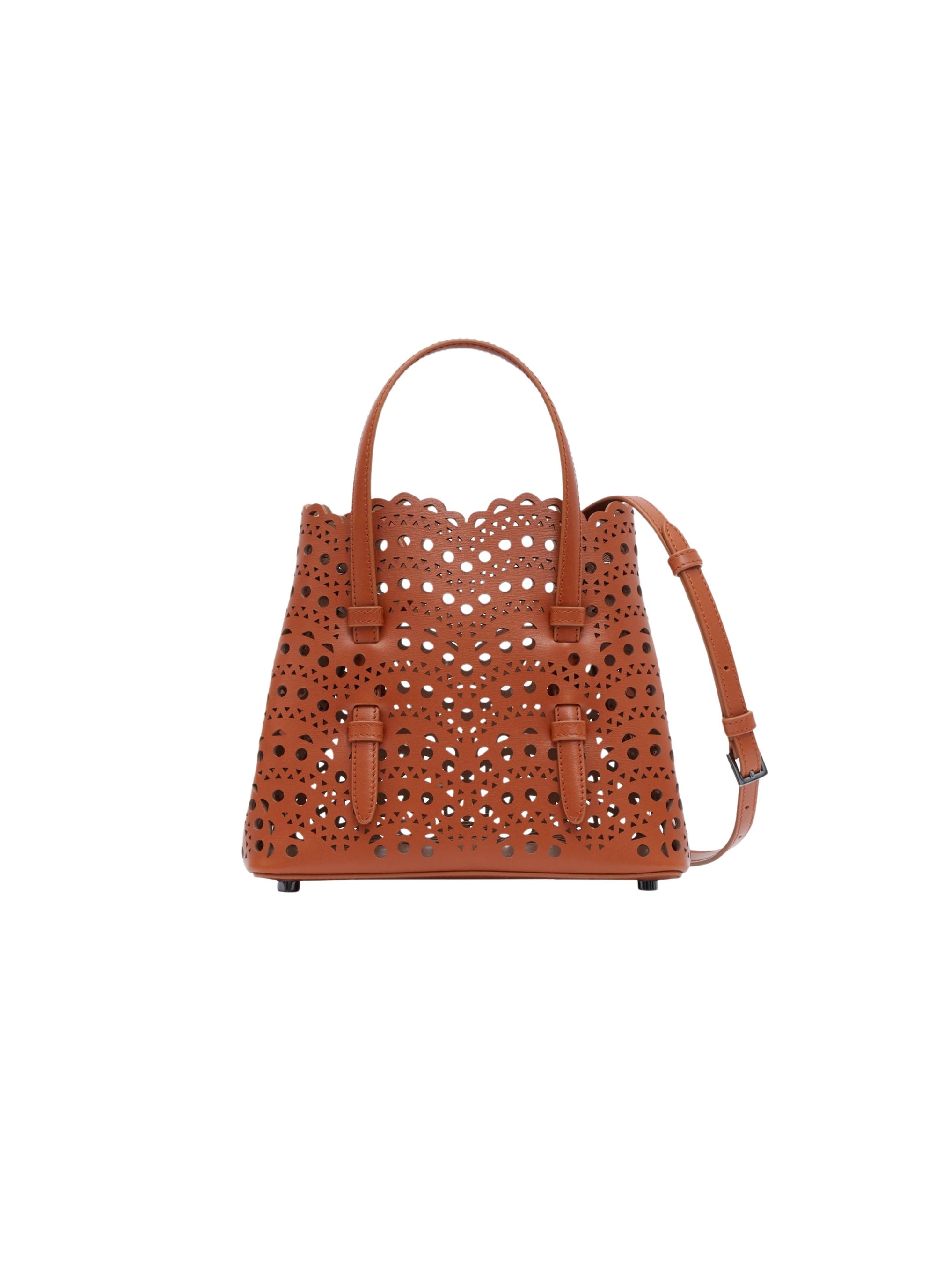 Sac Mina 20 en cuir - Cognac