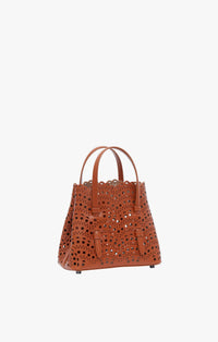 Sac Mina 20 en cuir - Cognac