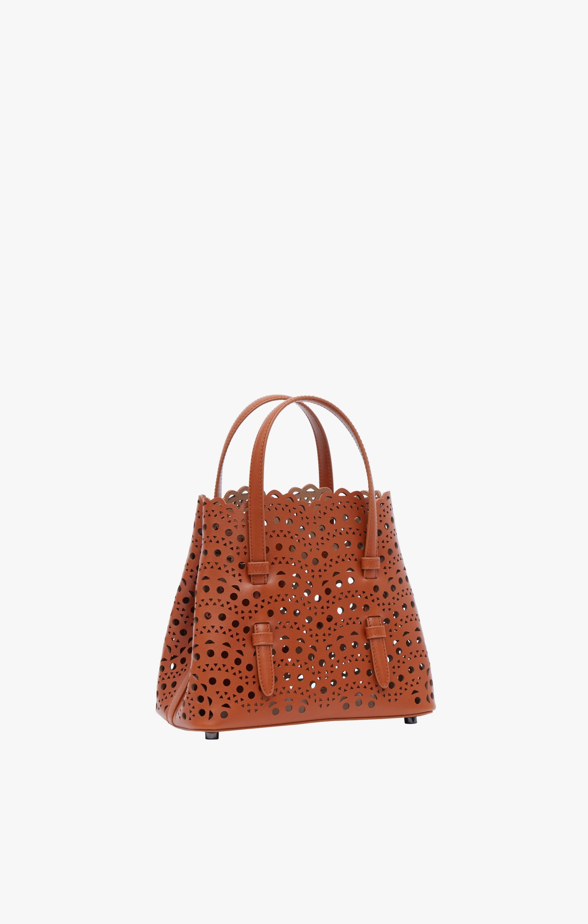 Sac Mina 20 en cuir - Cognac