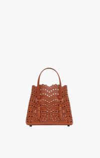 Sac Mina 20 en cuir - Cognac