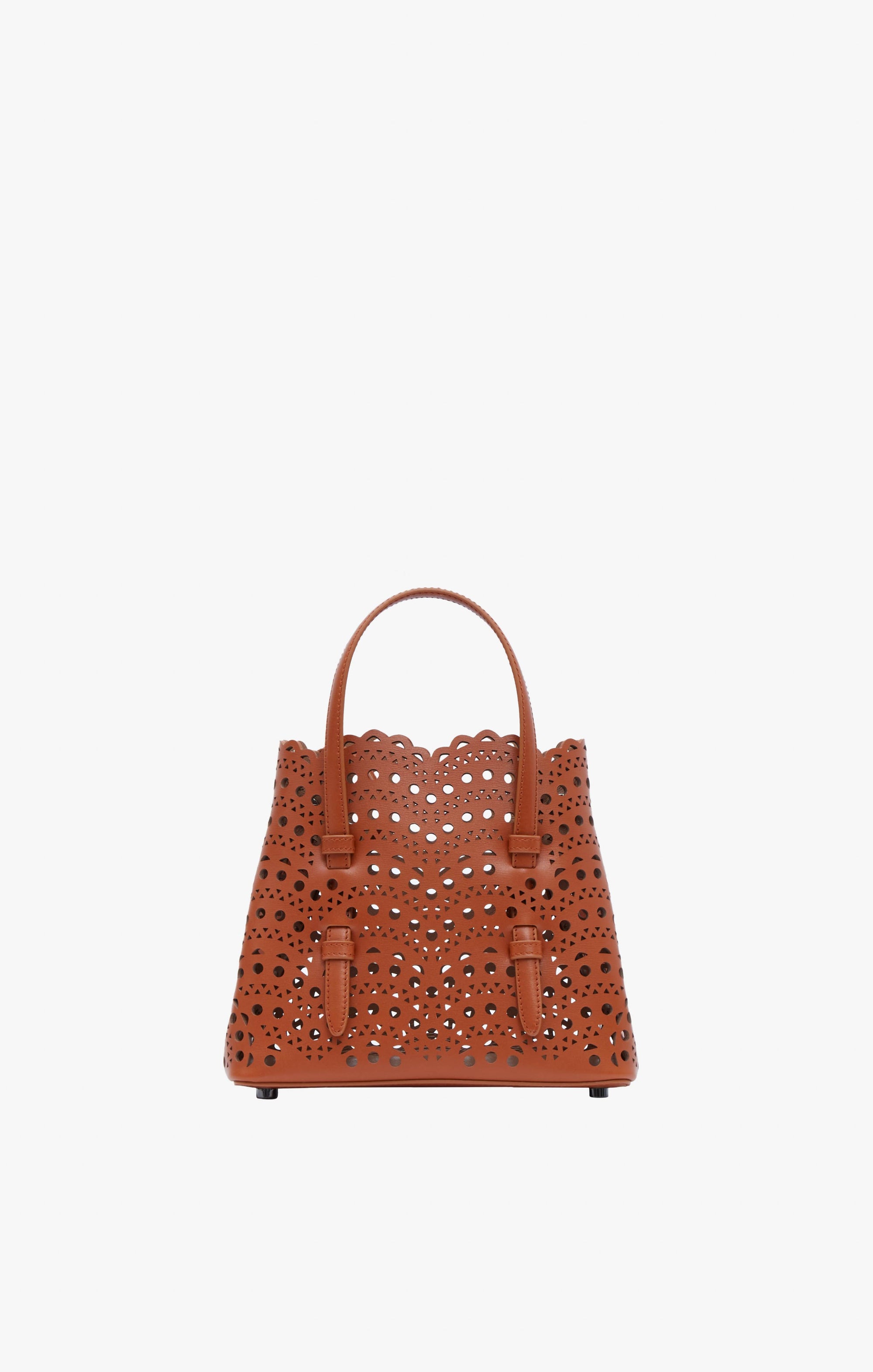 Sac Mina 20 en cuir - Cognac