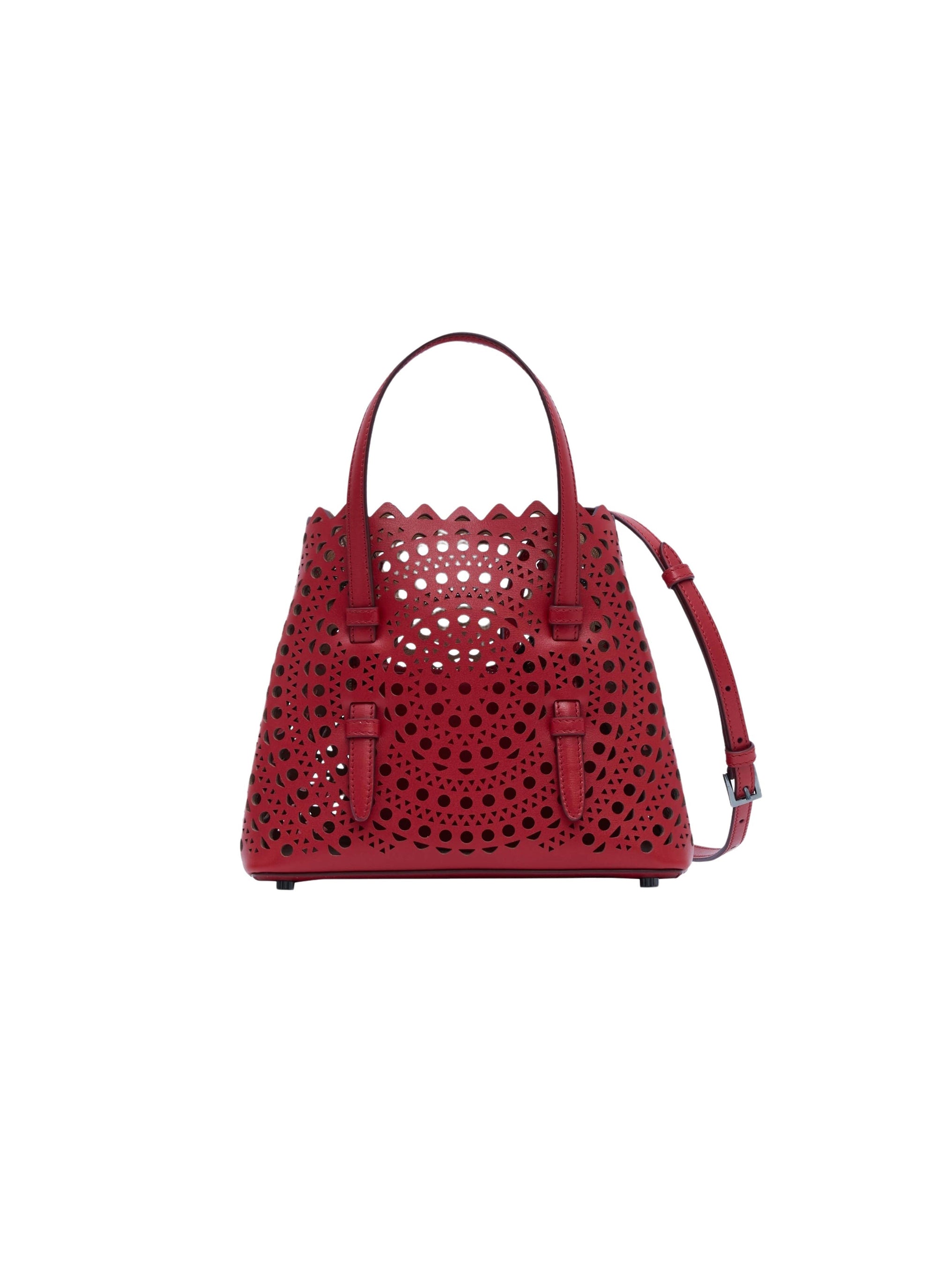 Mina 20 Leather Tote Bag - Lacquer