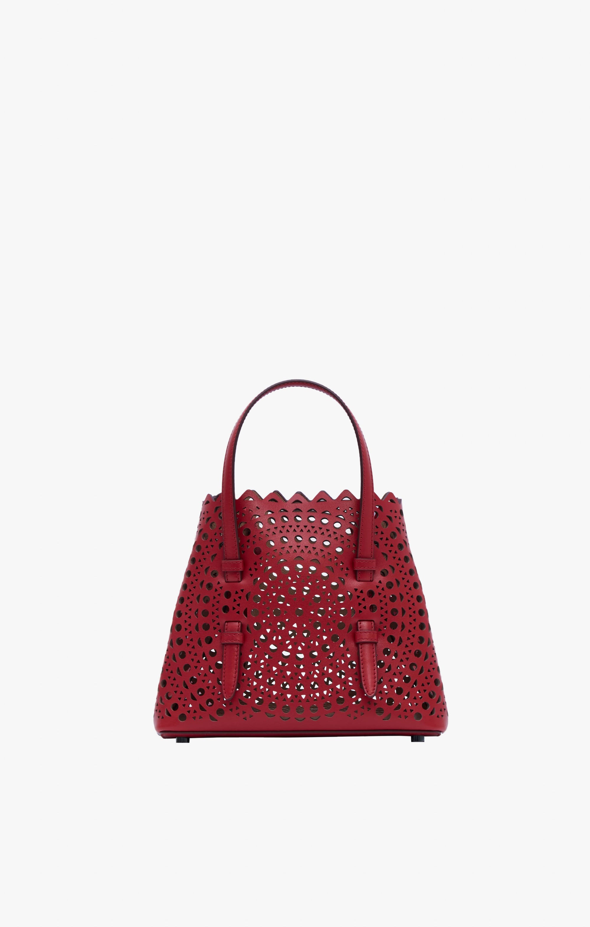 Mina 20 Leather Tote Bag - Lacquer