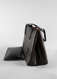 Mina 32 bag - Black & Sand