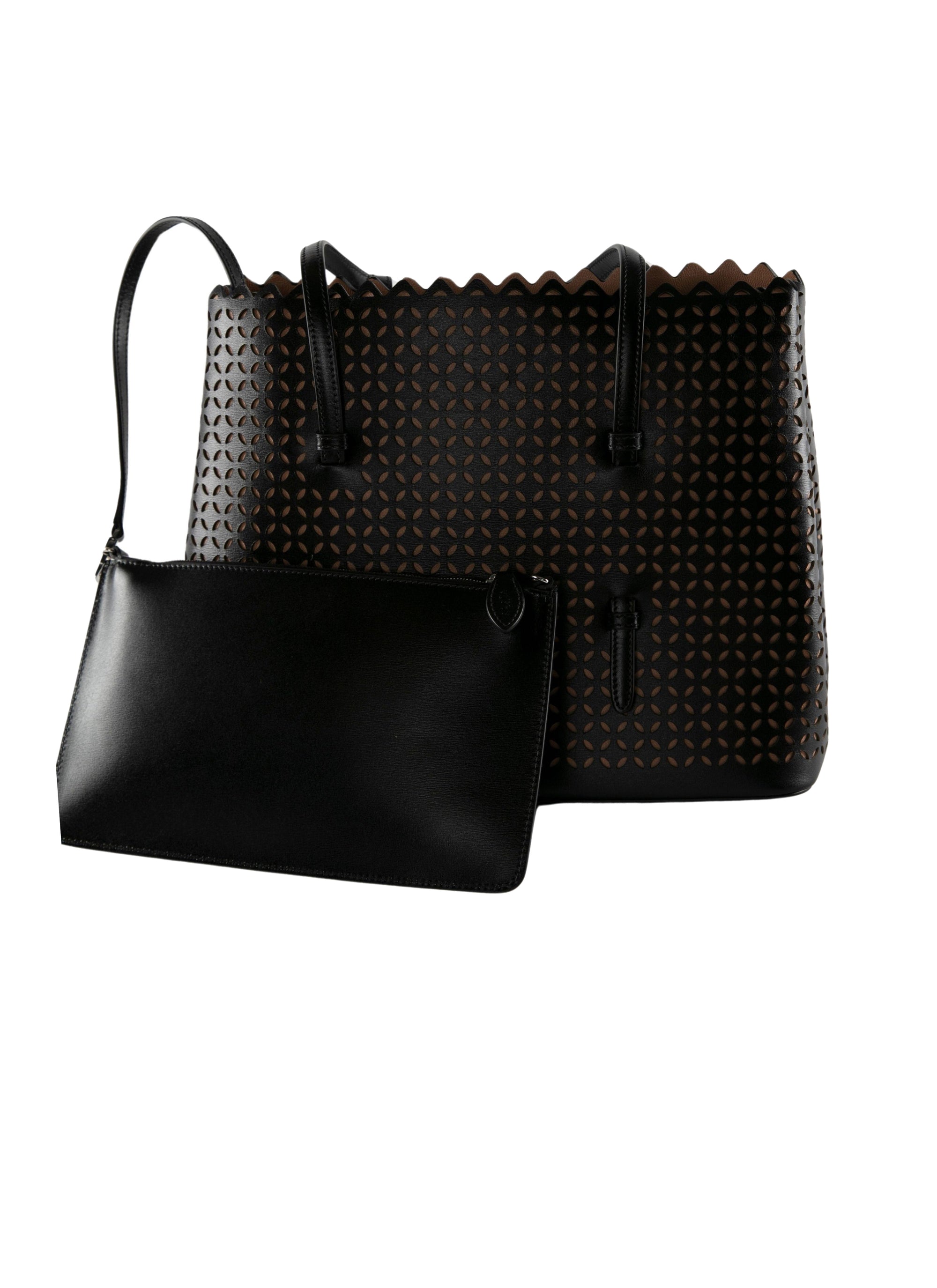 Mina 32 bag - Black & Sand