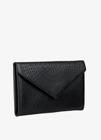 Sac Oum ajouré en cuir - Noir
