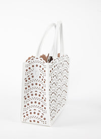 Sac Garance 20 - Blanc & Tabac