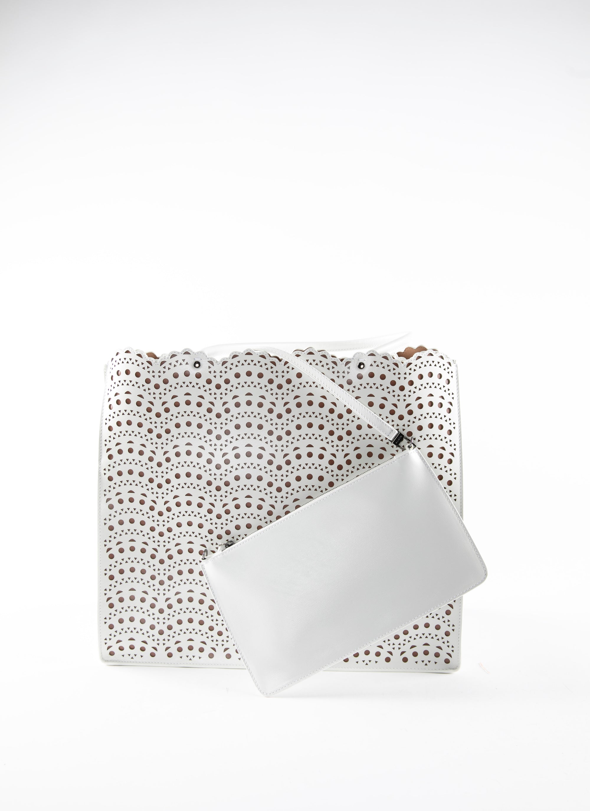Garance 36 bag - White & Tobacco