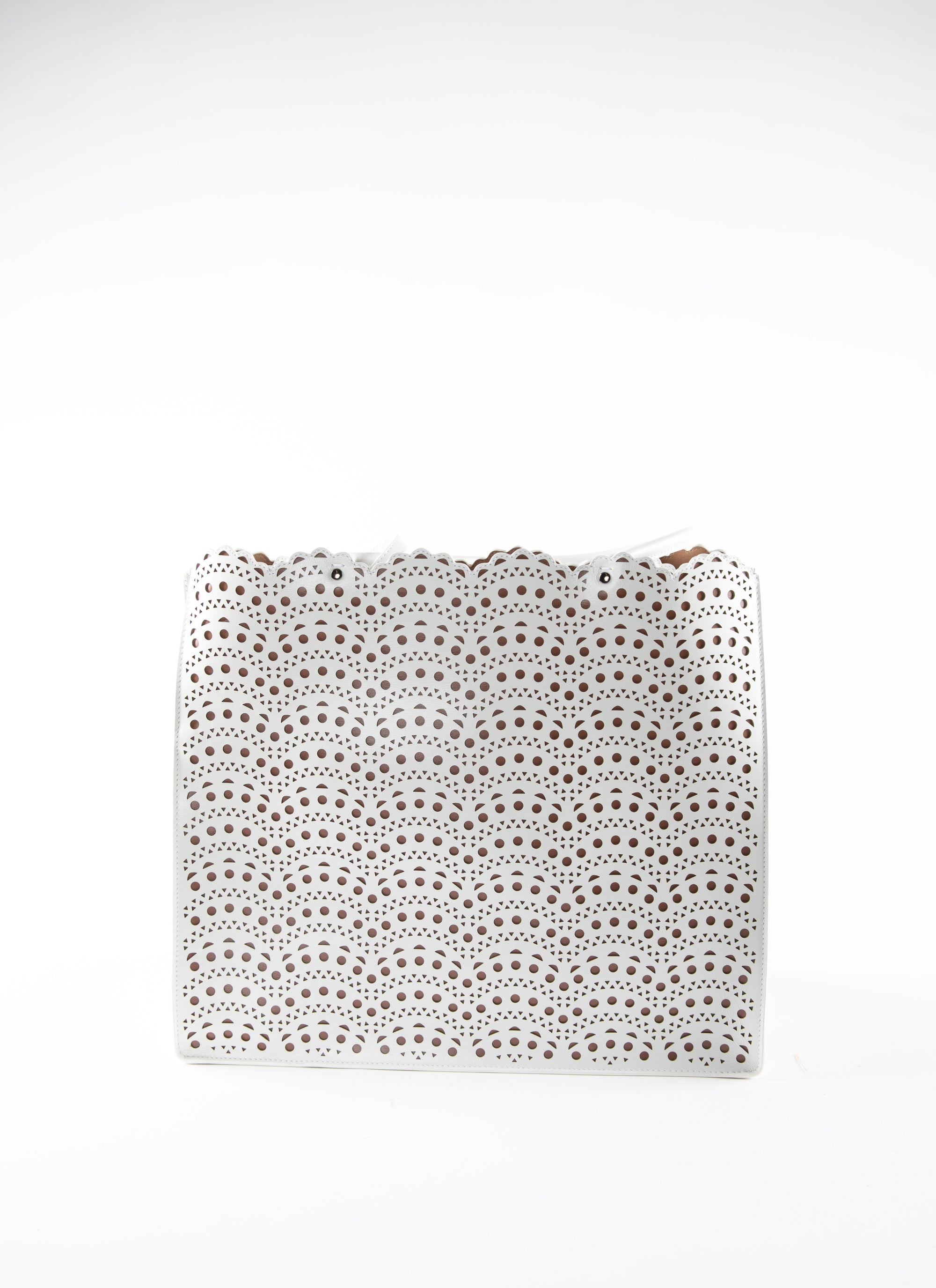 Garance 36 bag - White & Tobacco