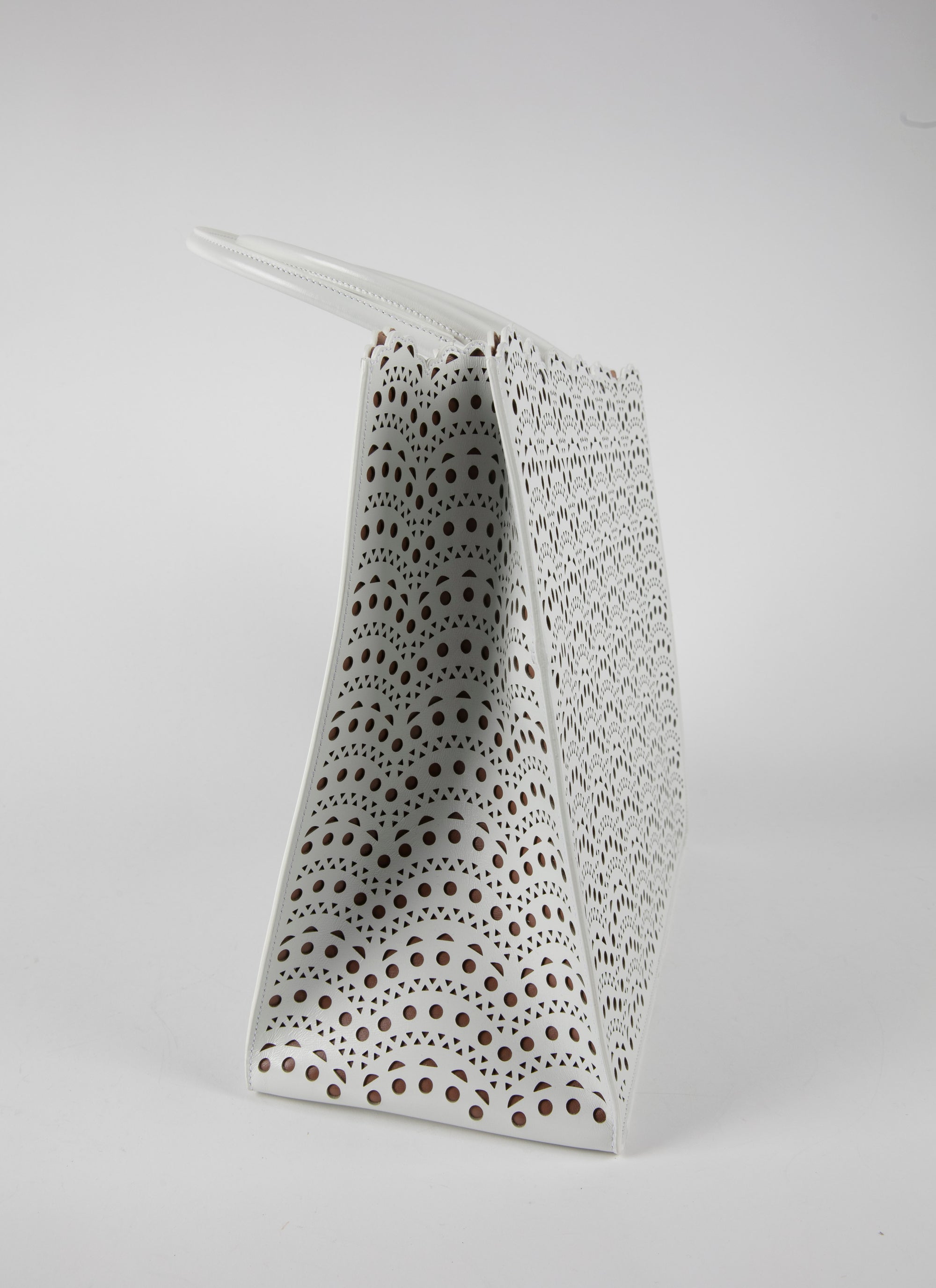 Garance 36 bag - White & Tobacco