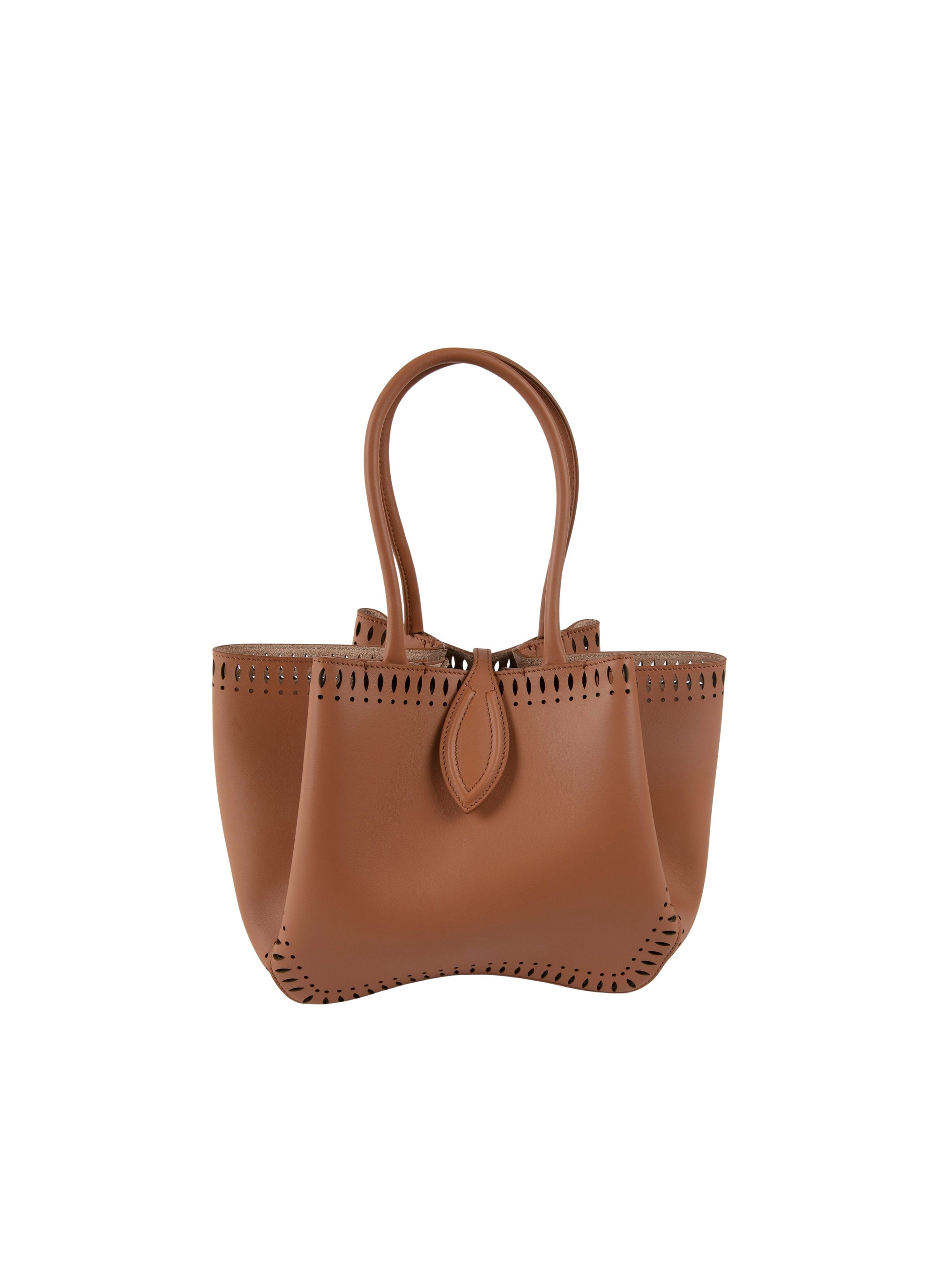 Sac Angele 20 en cuir - Brun Dore
