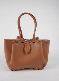 Sac Angele 20 en cuir - Brun Dore