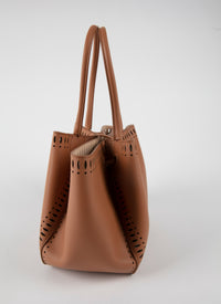 Sac Angele 20 en cuir - Brun Dore