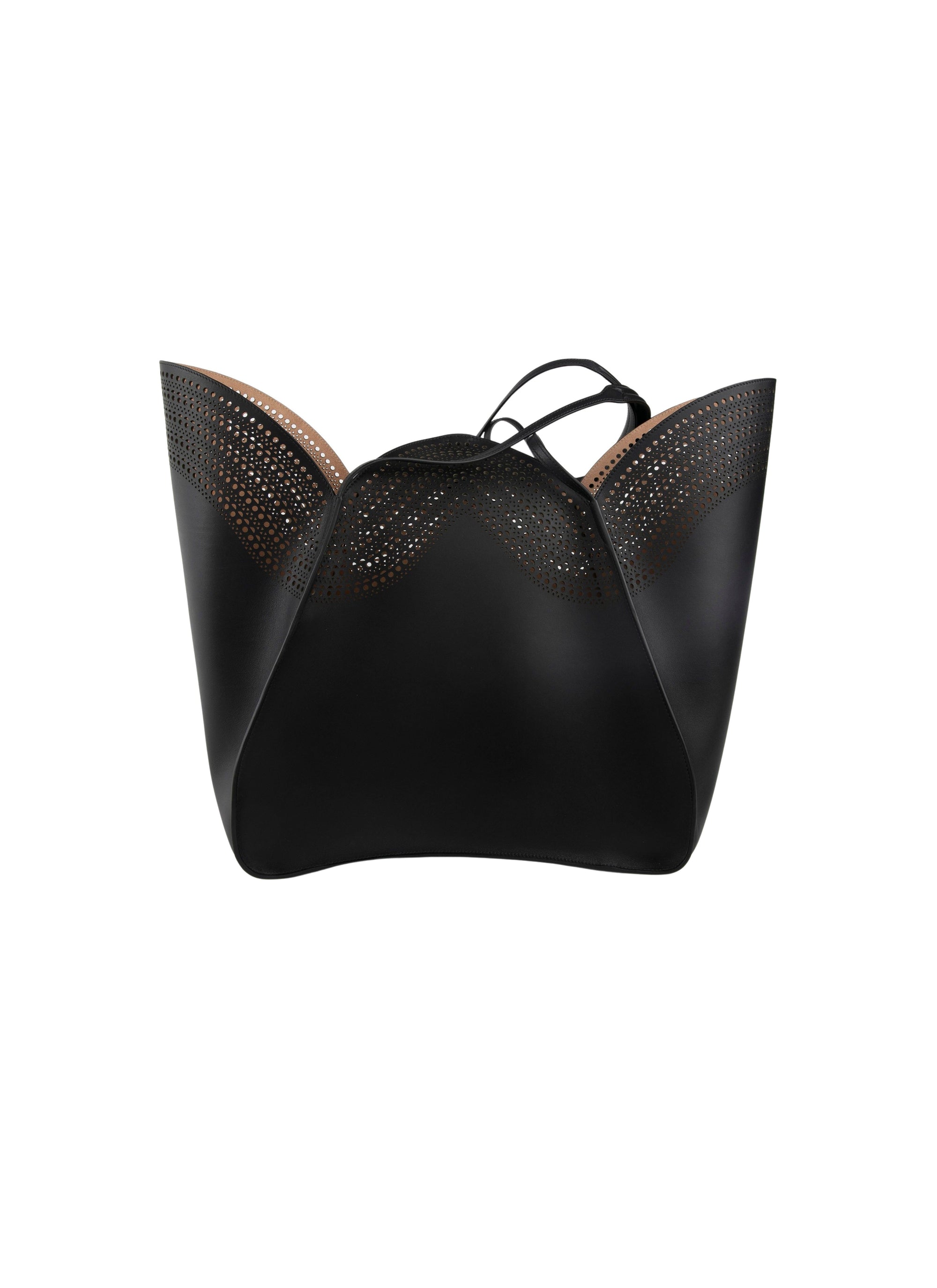 Lili 32 Leather Bag - Black