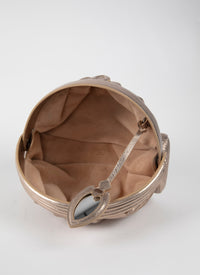 Samia 26 Leather Bag - Gold
