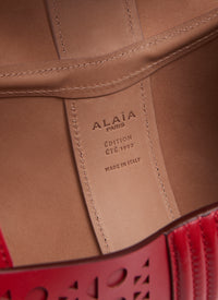 Sac corset 18 en cuir - Laque