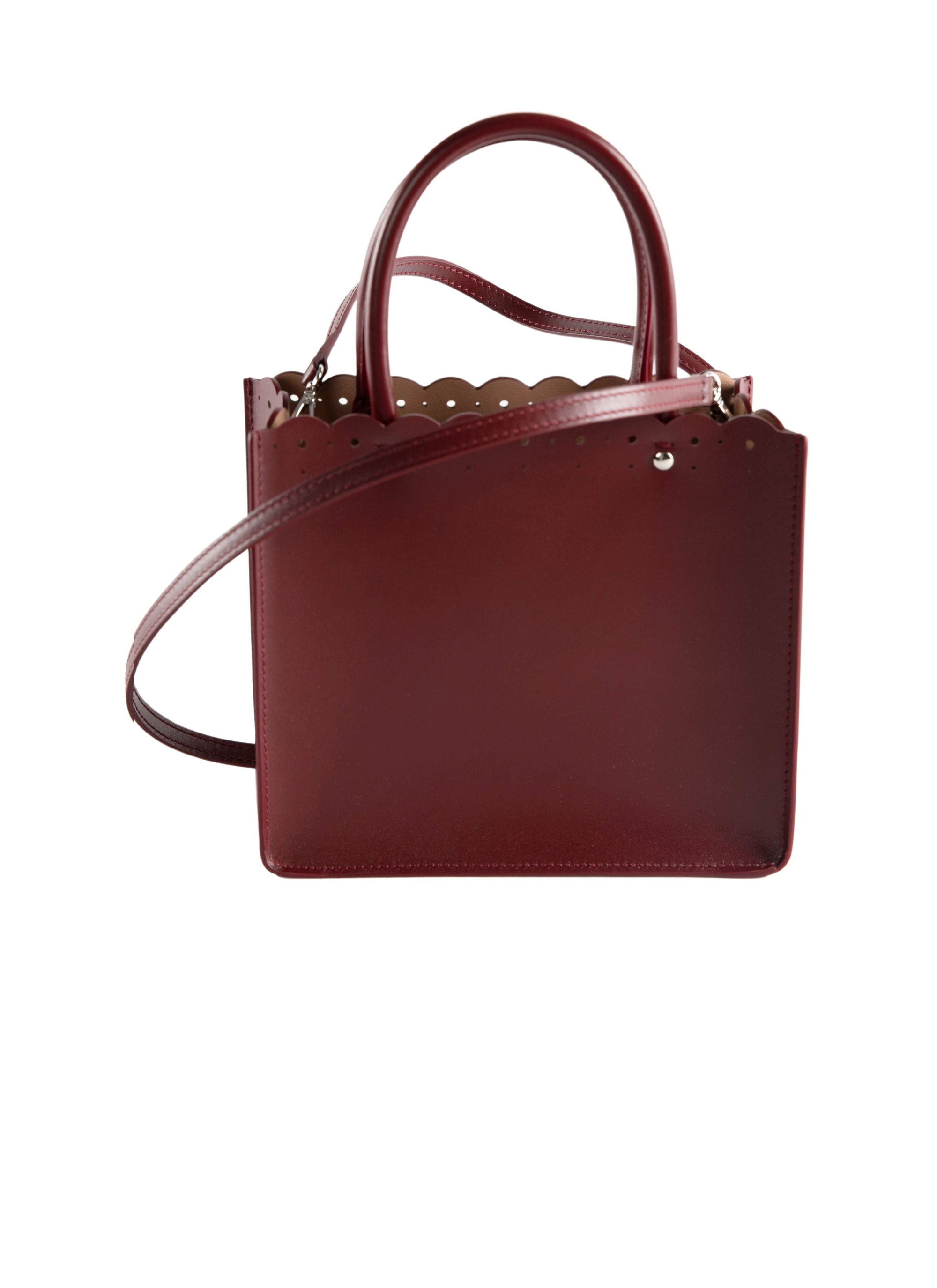 Garance 16 bag - Garnet Red